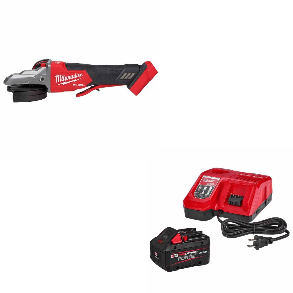 Milwaukee 2886-20 Grinder Kit W/ FREE 48-59-1881 Starter Kit