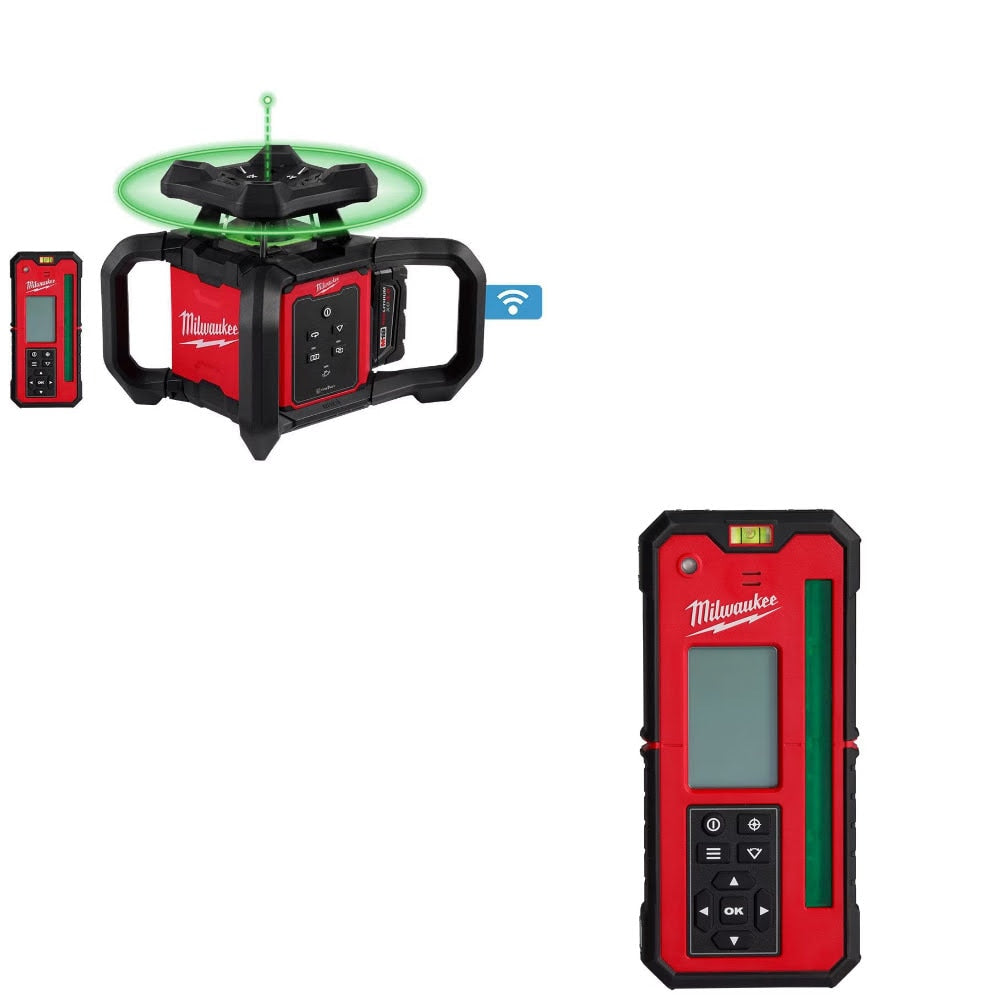 Milwaukee 3702-21 Laser Level Kit W/ FREE 3712 Remote/Receiver