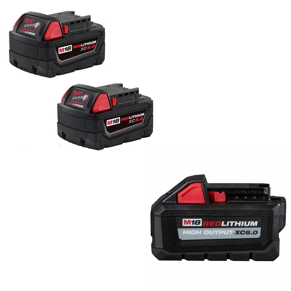 Milwaukee 48-11-1852 Battery Kit W/ FREE 48-11-1865 Battery