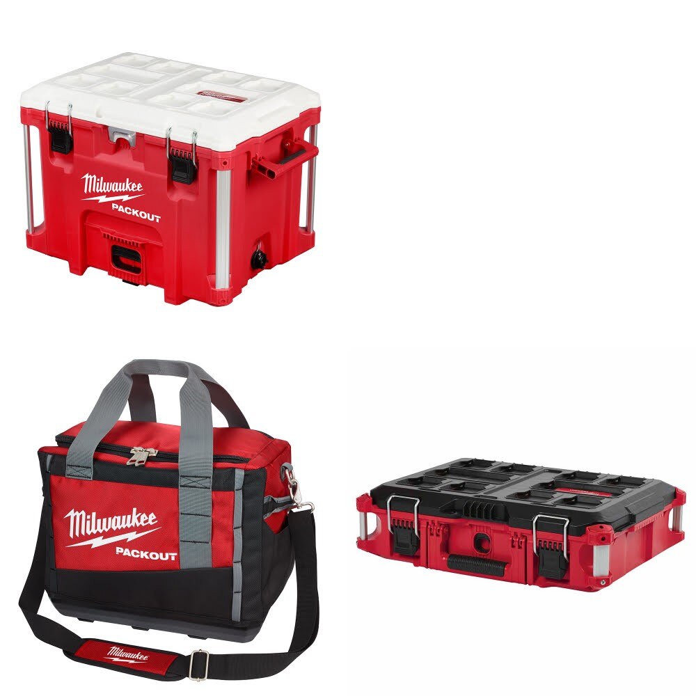 Milwaukee 48-22-8462 Cooler Kit W/ 48-22-8321 Tool Bag and FREE 48-22-8424 Tool Box