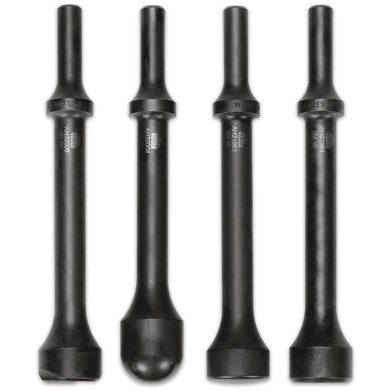 4-PC. .401 Shank Specialty Hammer Bit Set