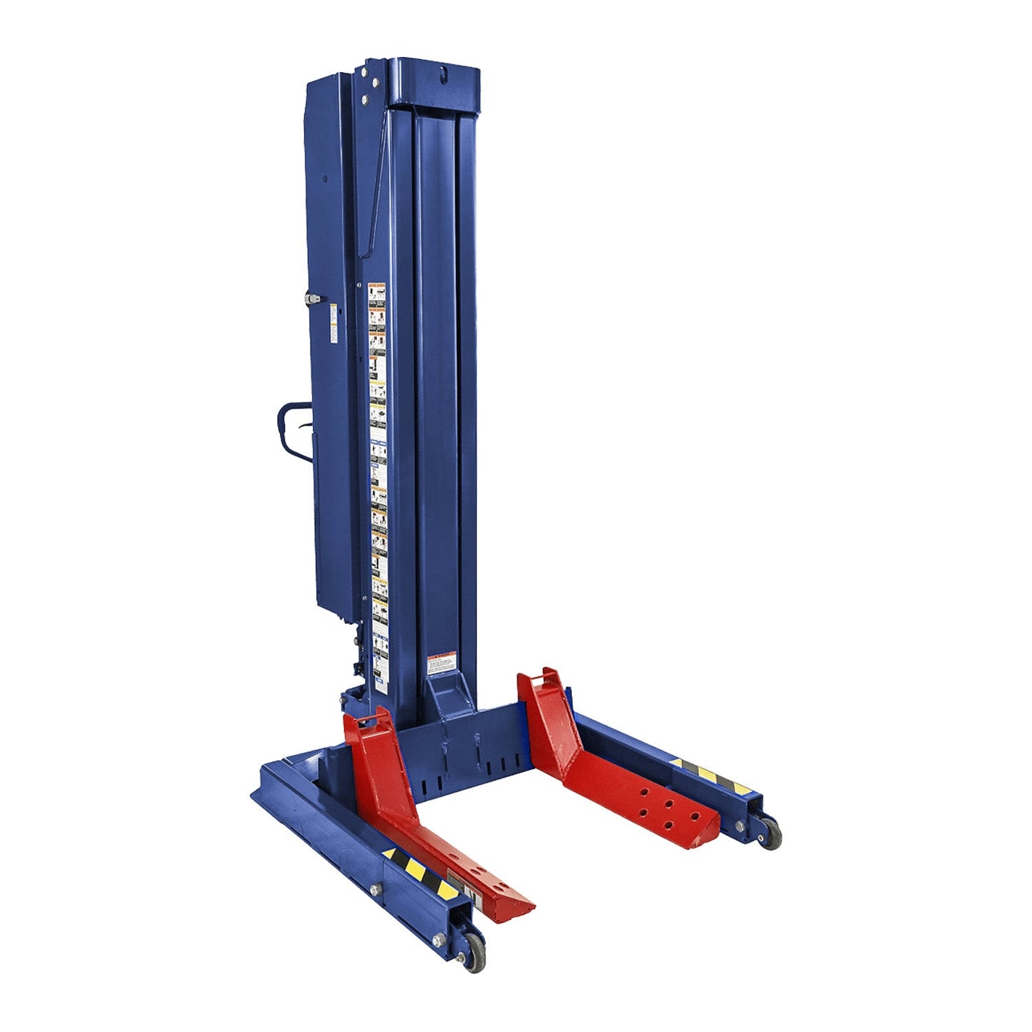 Challenger 12.5K Extended Forks Mobile Column Lift #CLHM-125-FX