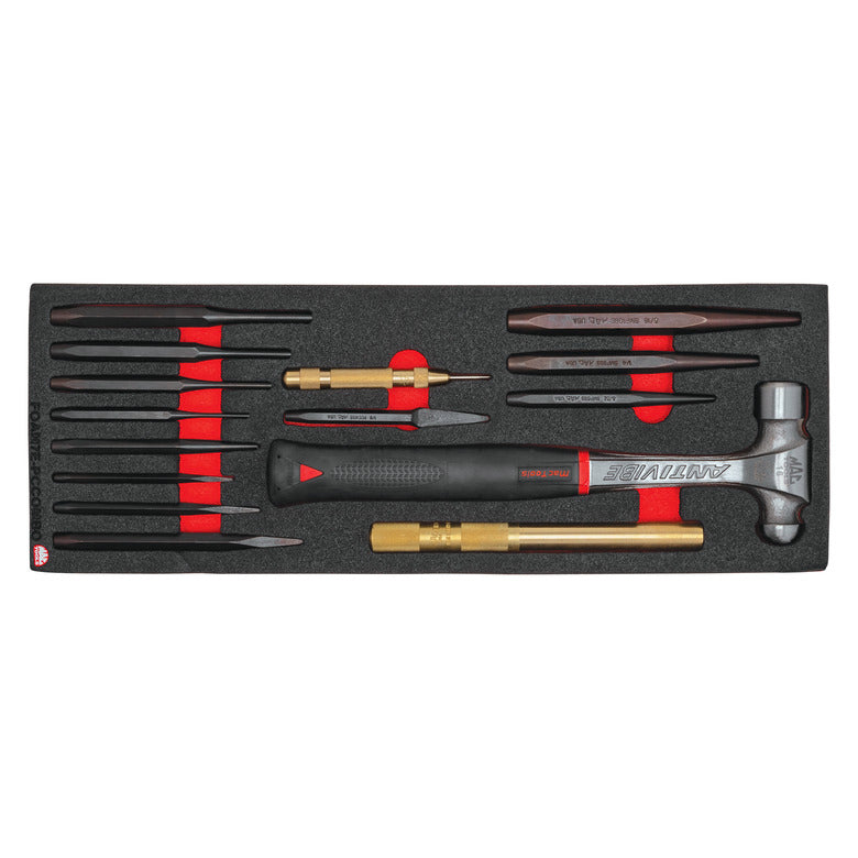 15-PC. Punch and Chisel Foam Set