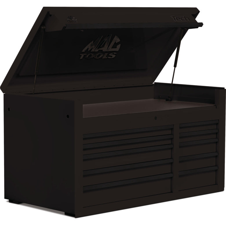 Tech™ Series 10-Drawer Top Chest - Flat Black