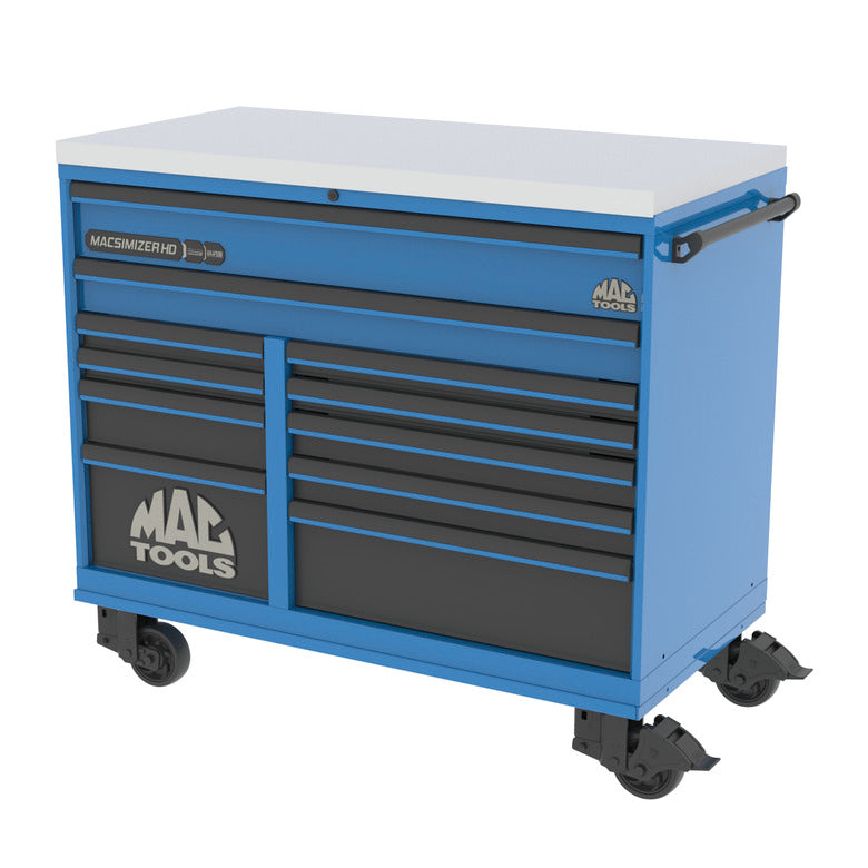 Macsimizer® HD Workstation 56" - Boss Blue-Crinkle Black