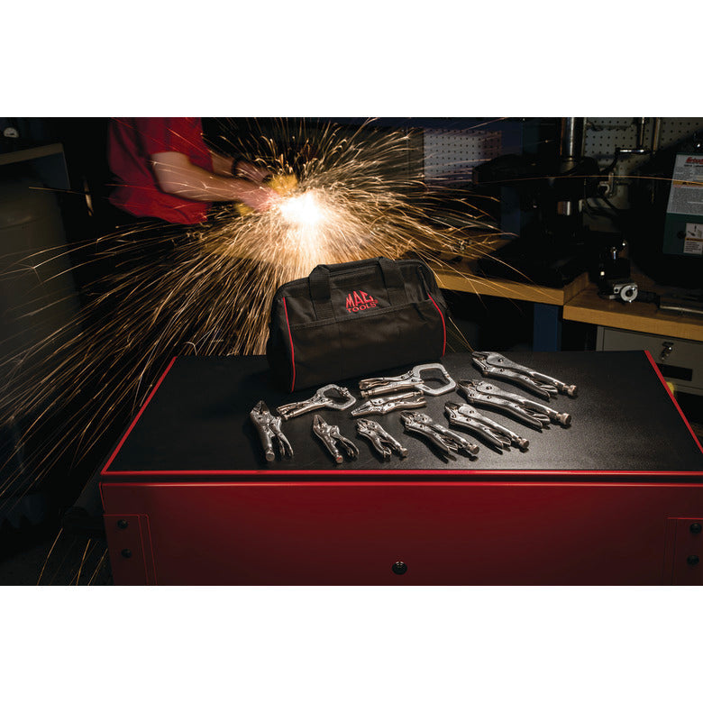 10-PC. Locking Pliers Set