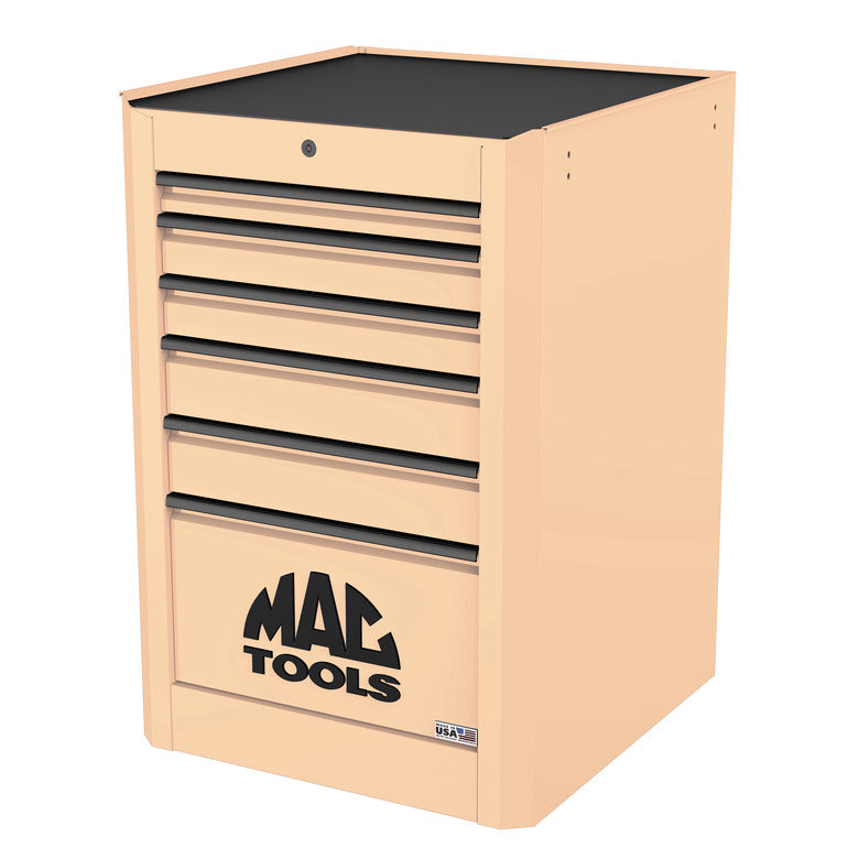 Macsimizer® 6-Drawer Side Box with PowerTech™ Drawer - Desert Tan
