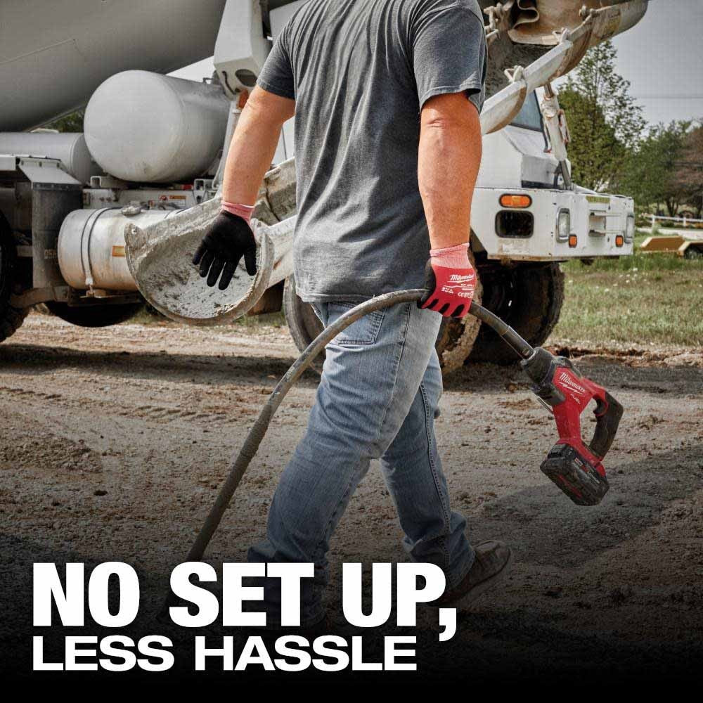 Milwaukee 2910-20 M18 FUEL™ 4' Concrete Pencil Vibrator