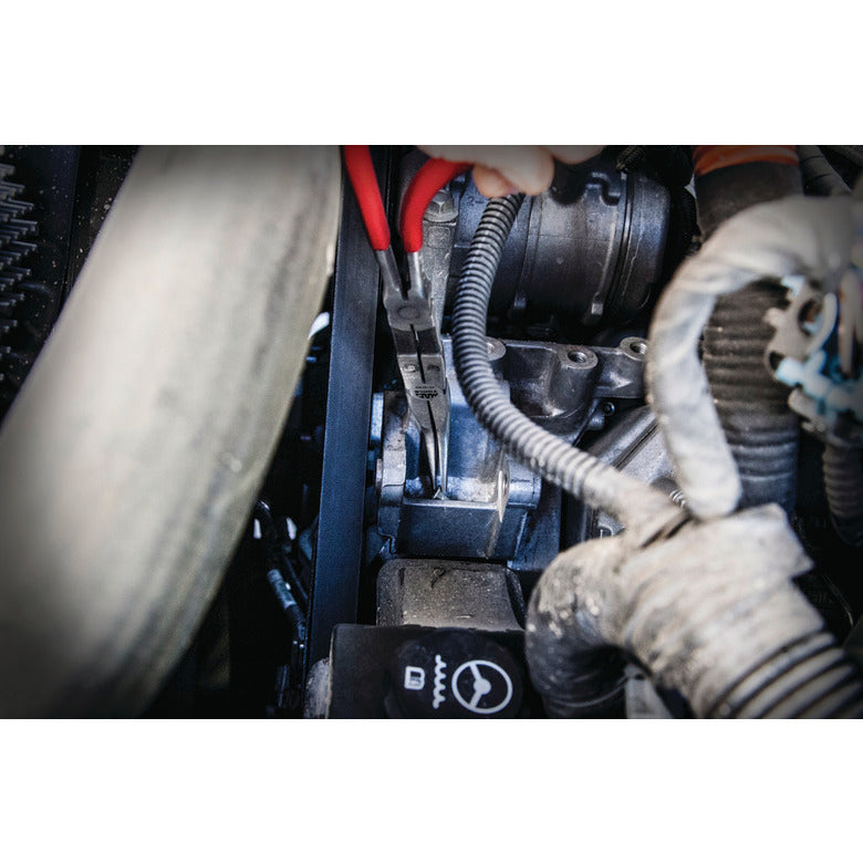 3-PC. Double-Jointed Pistol-Grip Long-Reach Pliers Set