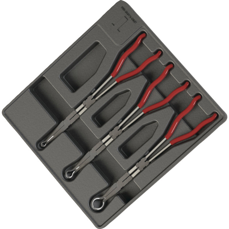 3-PC. Double-Jointed Gripping Pliers Set