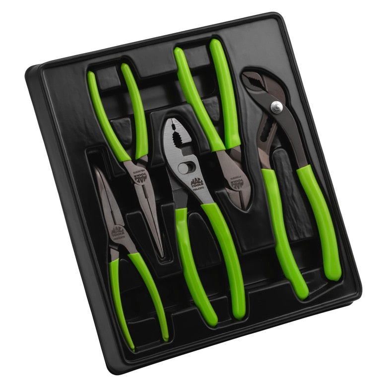 5-PC. Combo C.S.T. Pliers Set HI-VIZ Green
