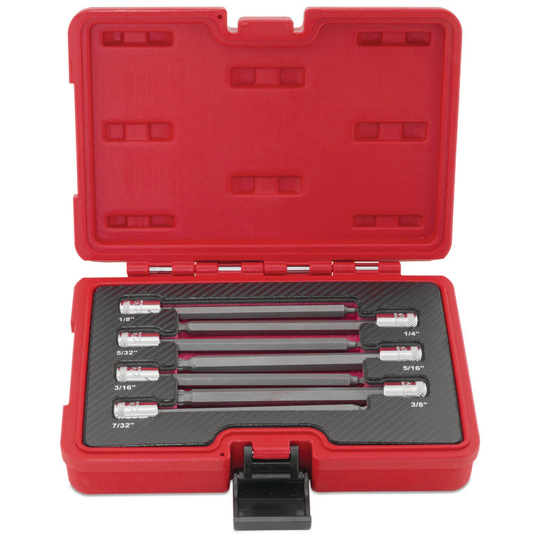 7-PC. 3/8" Drive SAE Long R.B.R.T.™ Speed Hex Bit Set