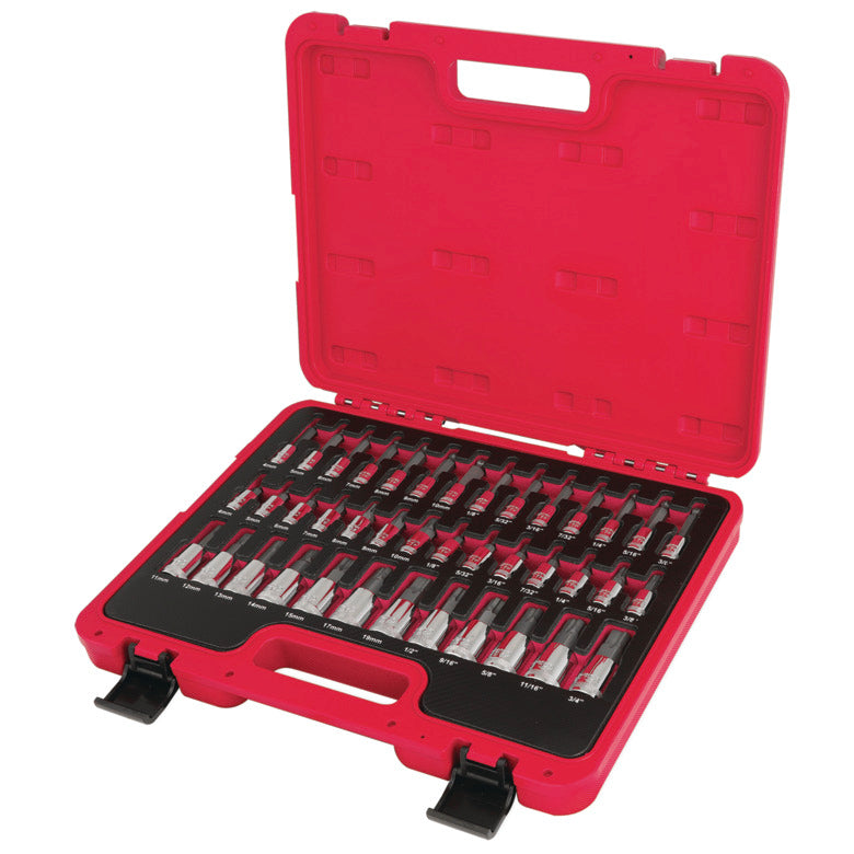 40-PC. 3/8" and 1/2" Drive Metric R.B.R.T.™ Hex Bit Set