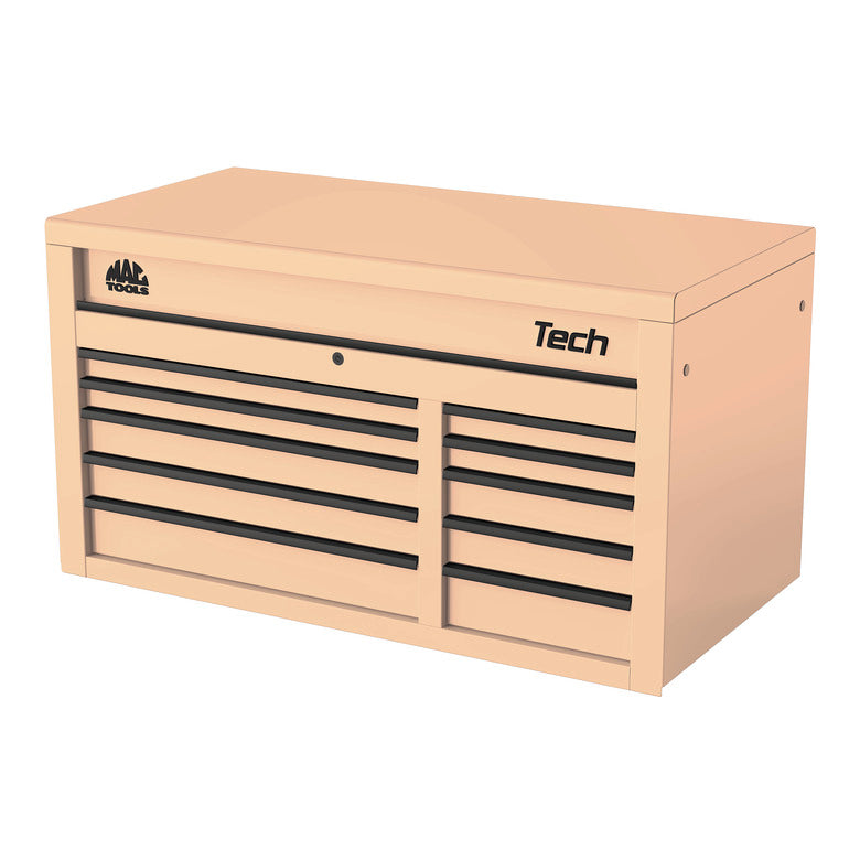 Tech™ Series 10-Drawer Top Chest - Desert Tan