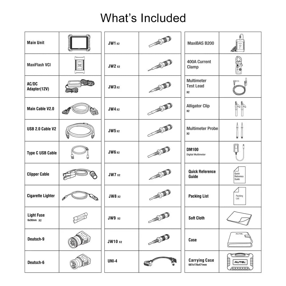 Autel MaxiSYS MS909CV Diagnostics for Truck/Construction/Agricultural Machinery