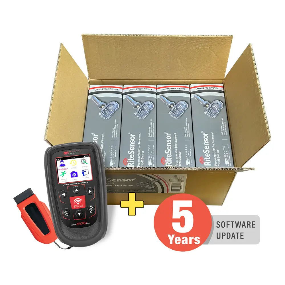 Bartec 120 Rite-Sensors RS-2000R Bundle w/ FREE TECH600PRO TPMS Tool