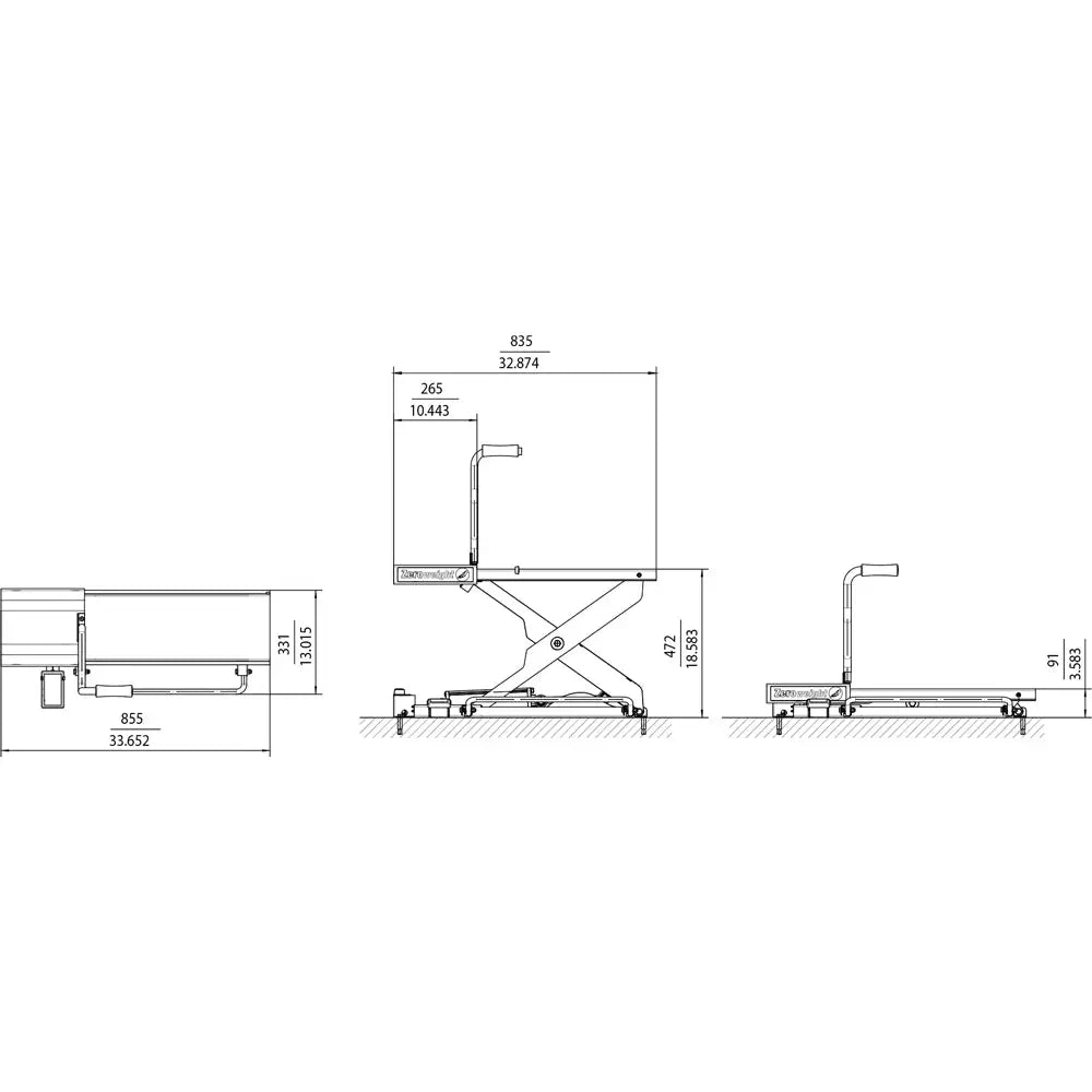 Cemb ZERO WEIGHT Wheel Lift for 2-Hit and ER73/75/90/100 Balancers
