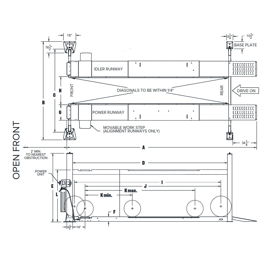 Challenger 15K 4-Post / Alignment #AR4115XAO