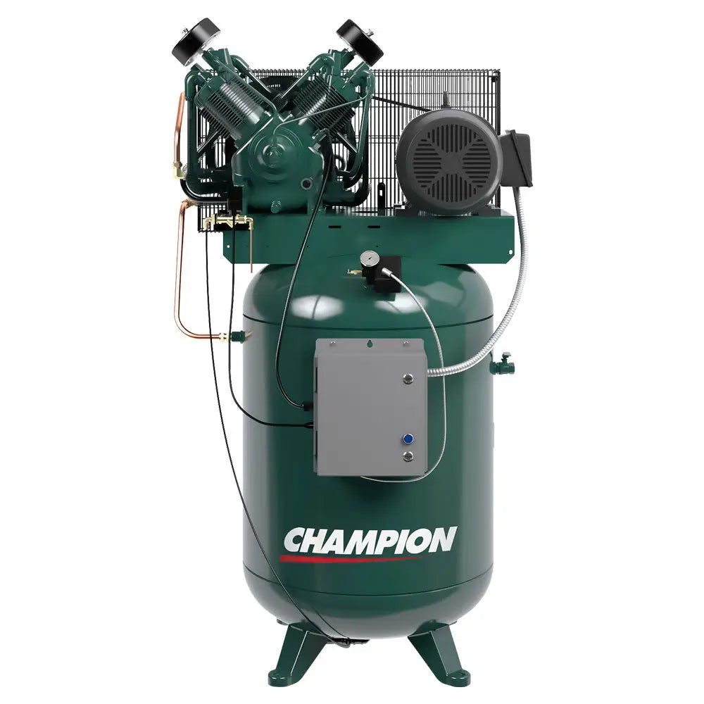 Champion 10 HP R-Series VR10-12 Verticle Air Compressor (120 Gal)