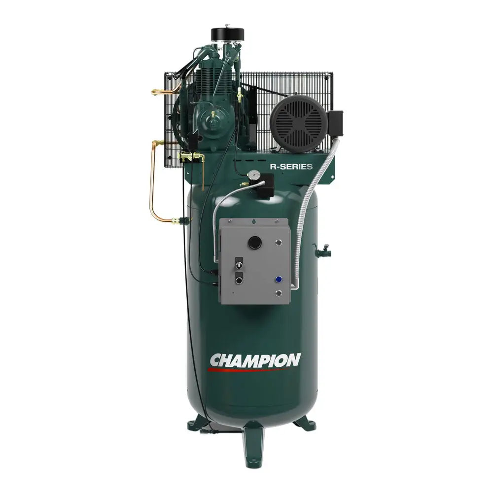 Champion VR2-8 R-Series 2 HP Vert Air Compressor, R10 Pump (80 Gal)