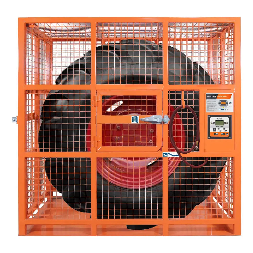 Martins Mega Tire 82" Automatic Inflation Cage - MICAUHD82