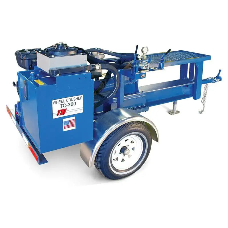 TSI Gas Power Wheel Crusher - TC-300G