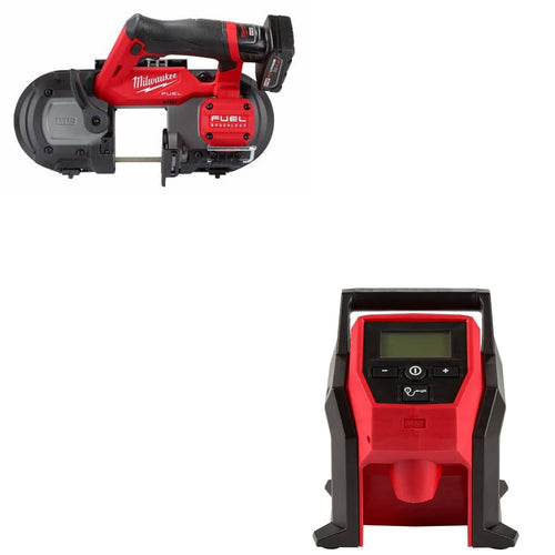 Milwaukee 2529-21XC M12 FUEL Compact Band Saw Kit W/ FREE 2475-20 Inflator