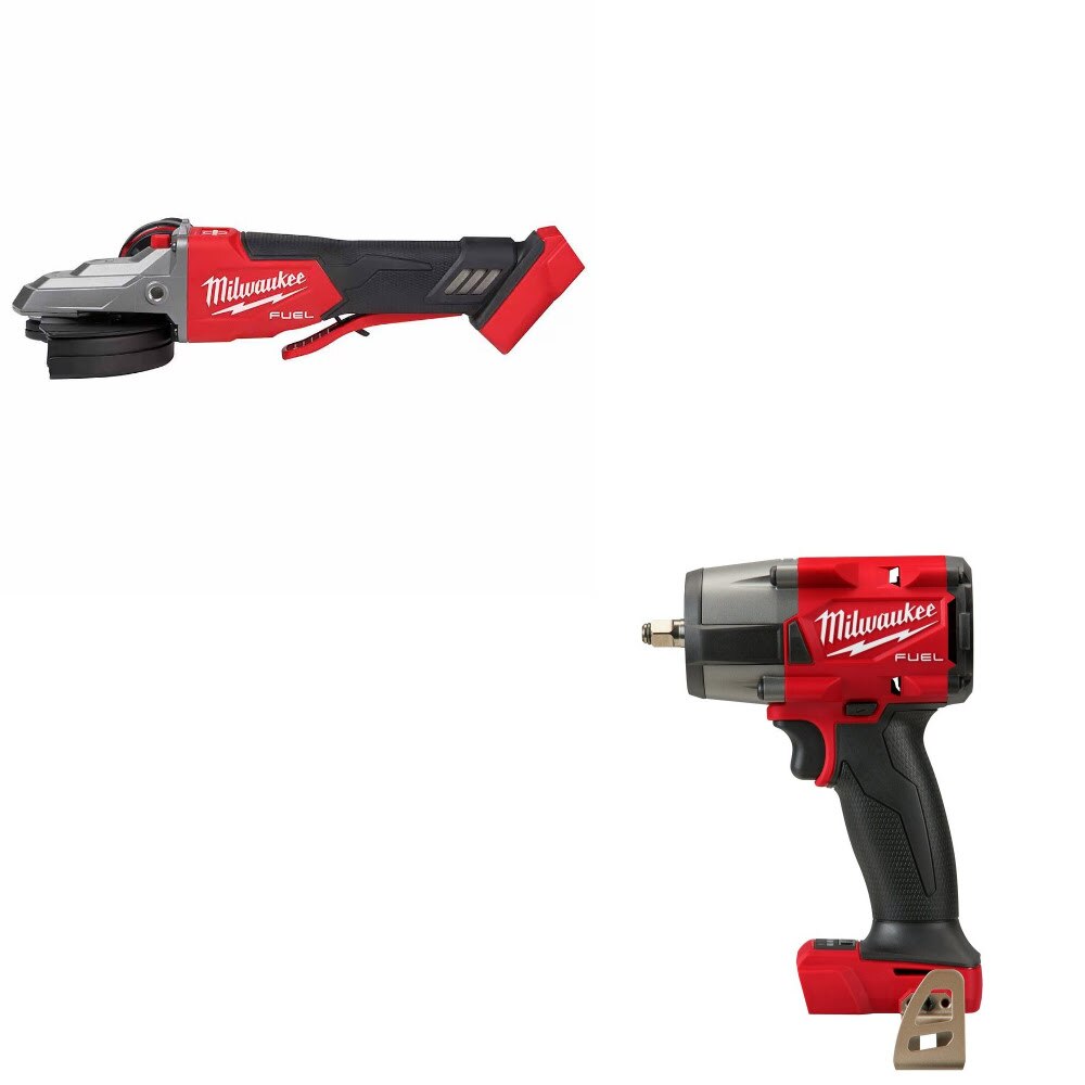 Milwaukee 2886-20 Grinder Kit W/ FREE 2960-20 Impact Wrench