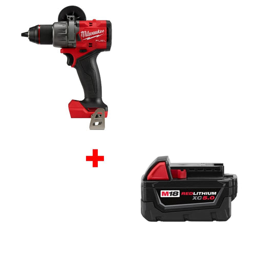 Milwaukee 2903-20 M18 FUEL 1/2" Drill/Driver w/ FREE 48-11-1850 M18 Battery Pack