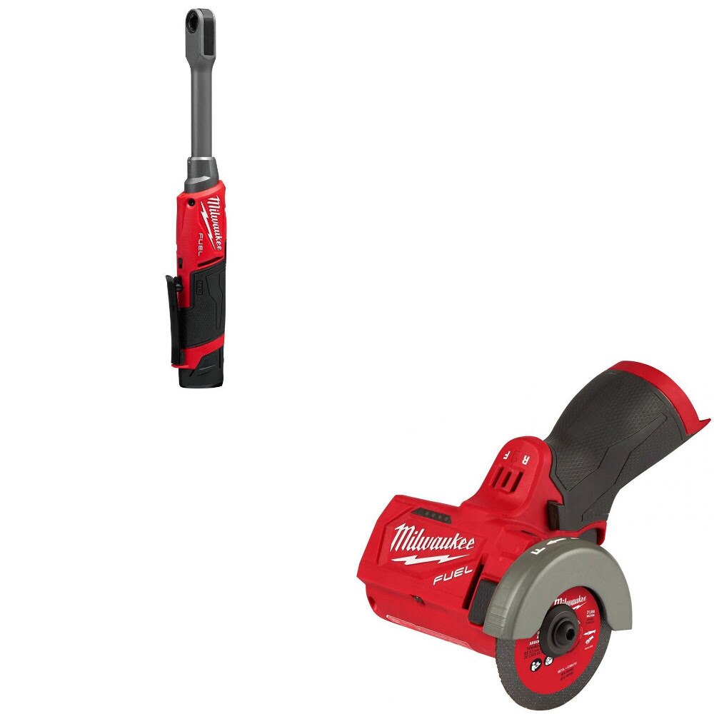 Milwaukee 3050-21 Insider Box Ratchet Kit W/ FREE 2522-20 3" Cut Off Tool