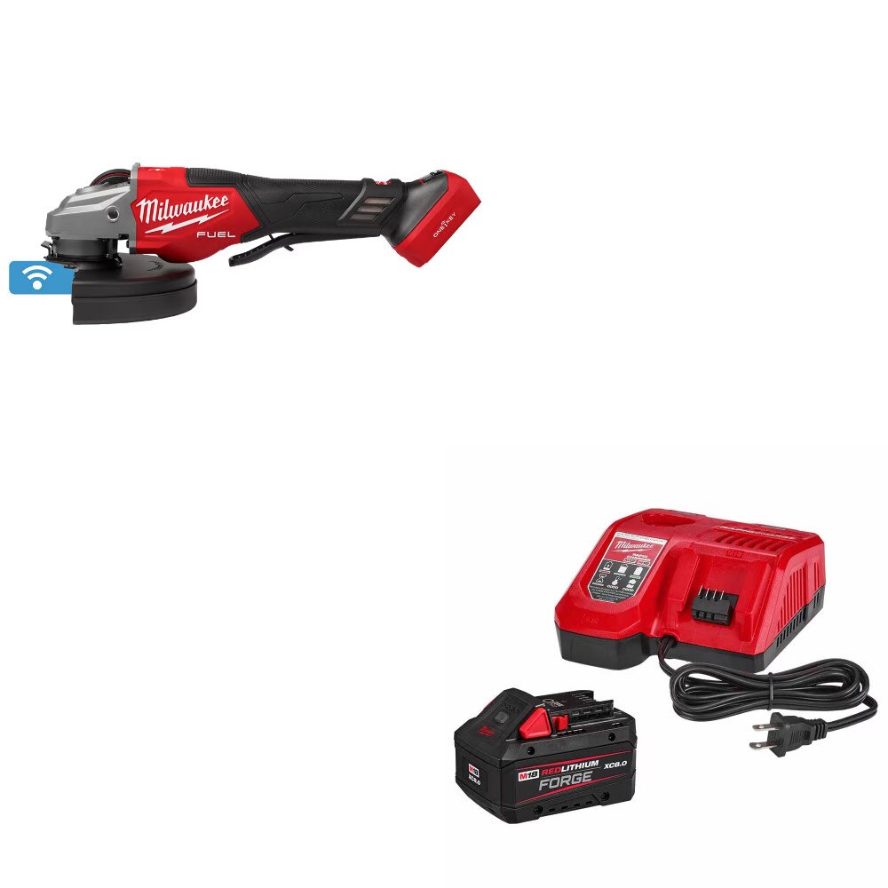 Milwaukee 3674-20 Grinder Kit W/ FREE 48-59-1881 Starter Kit