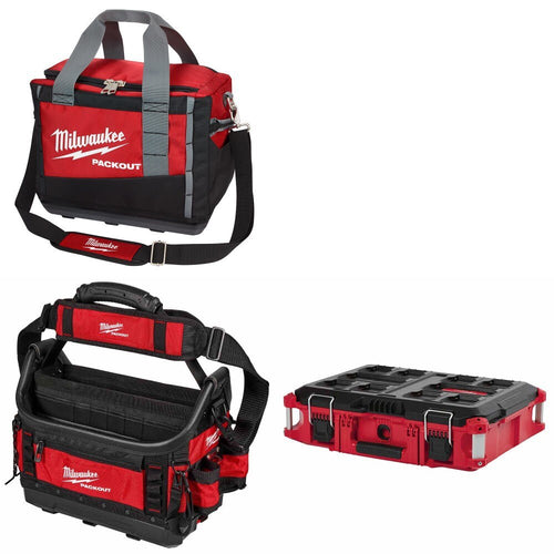 Milwaukee 48-22-8321 Tool Bag Kit W/ 48-22-8317 Tote and FREE 48-22-8424 Box