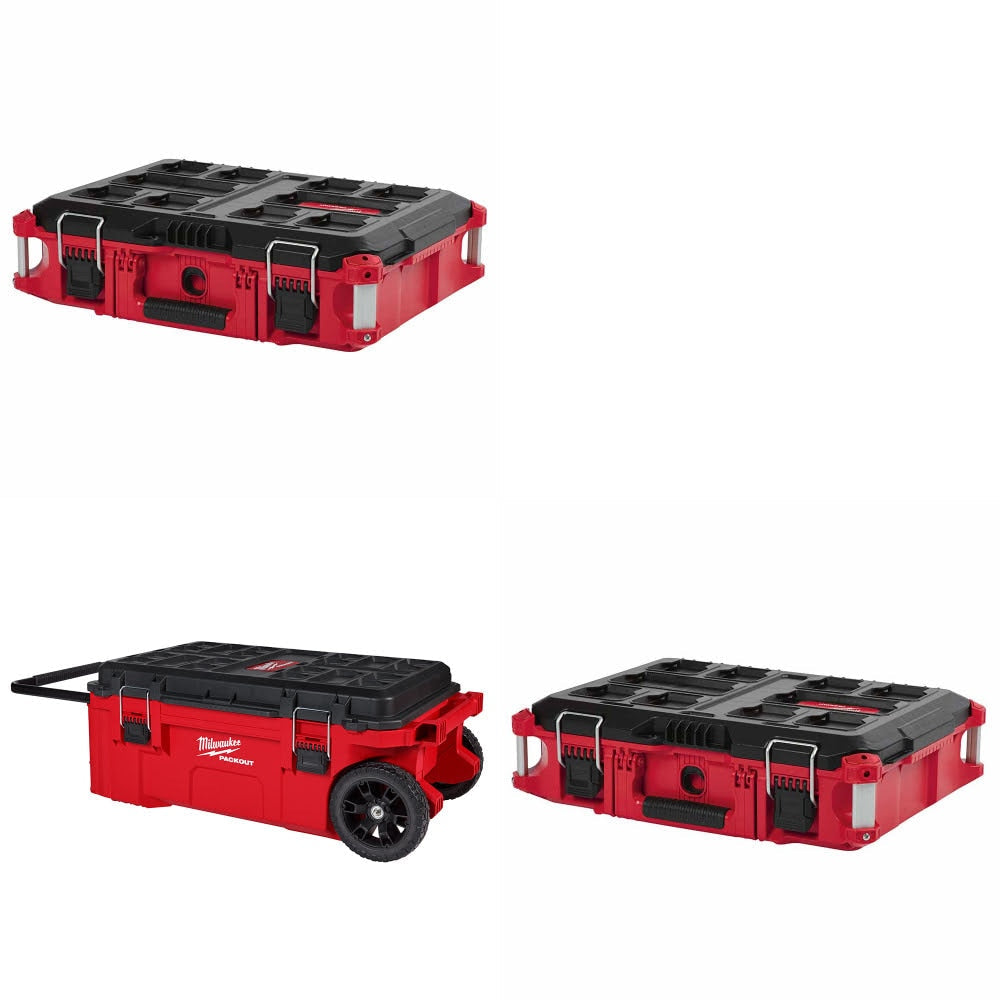 Milwaukee 48-22-8424 Tool Box Kit W/ 48-22-8428 Rolling Chest and FREE 48-22-8424 Tool Box