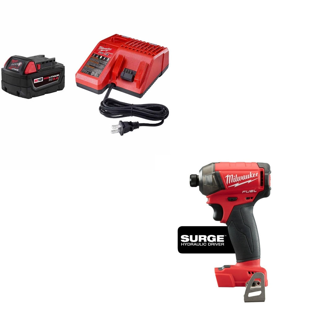 Milwaukee 48-59-1850 Starter Kit W/ FREE 2760-20 Hydraulic Driver
