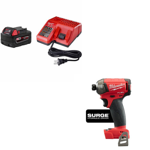 Milwaukee 48-59-1850 Starter Kit W/ FREE 2760-20 Hydraulic Driver