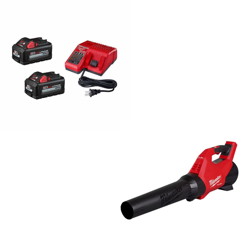 Milwaukee 48-59-1862S XC6.0 Battery/Charger Kit W/ FREE 3017-20 Blower