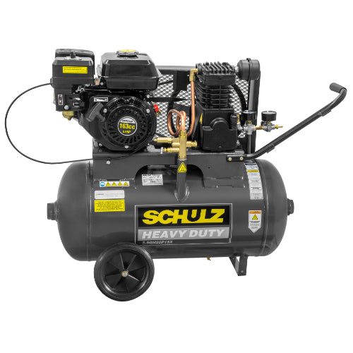 5.5HP Schulz Gas Portable Reciprocating Air Compressor 20gal