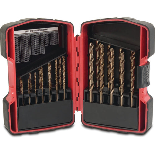 21-PC. Cobalt Alloy Steel Drill Bit Set