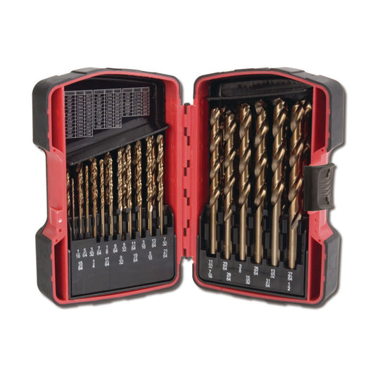 29-PC. Cobalt Alloy Steel Drill Advanced Helical Flute Set