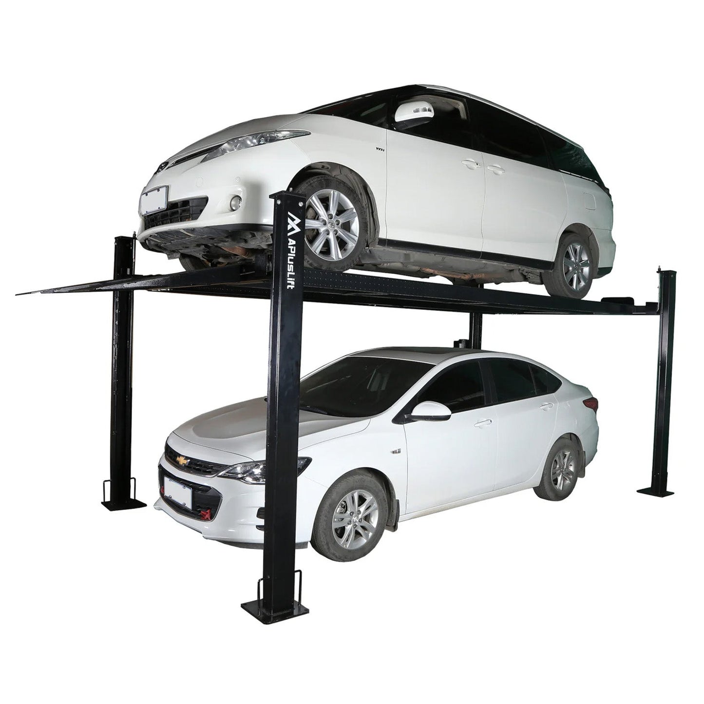 APlusLift 8000LB 4-Post Portable Parking Storage Service Car Lift #HW-8SXLT