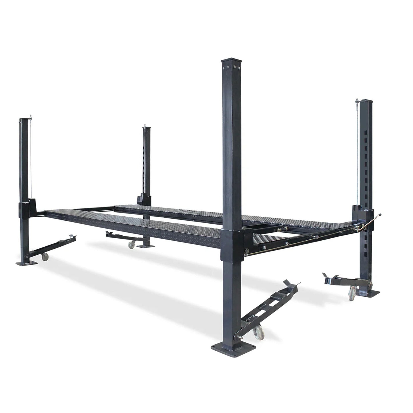 APlusLift 9000LB 4-Post Portable Parking Storage Service Car Lift #HW-D9XLT