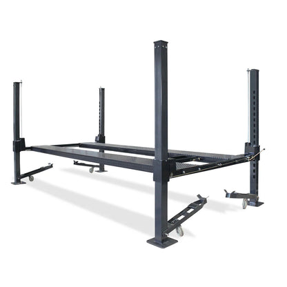 APlusLift 9000LB 4-Post Portable Parking Storage Service Car Lift #HW-D9XLT
