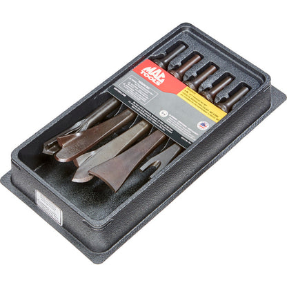 5-PC. .401 Shank Exhaust Air Hammer Bit Set