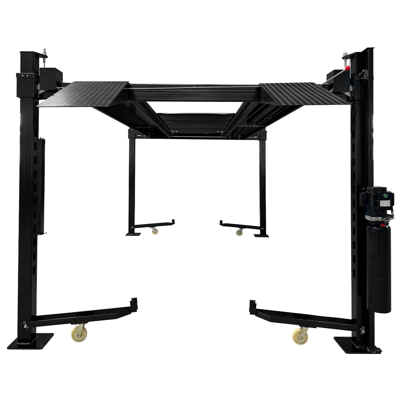 APlusLift 11,000LB 4-Post Portable Parking Storage Service Car Lift #HW-4P11S