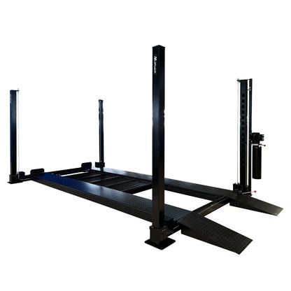 APlusLift 11,000LB 4-Post Portable Parking Storage Service Car Lift #HW-4P11S