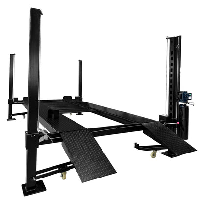 APlusLift 11,000LB 4-Post Portable Parking Storage Service Car Lift #HW-4P11S