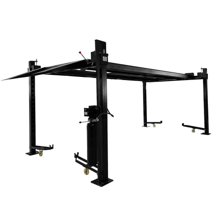 APlusLift 11,000LB 4-Post Portable Parking Storage Service Car Lift #HW-4P11S