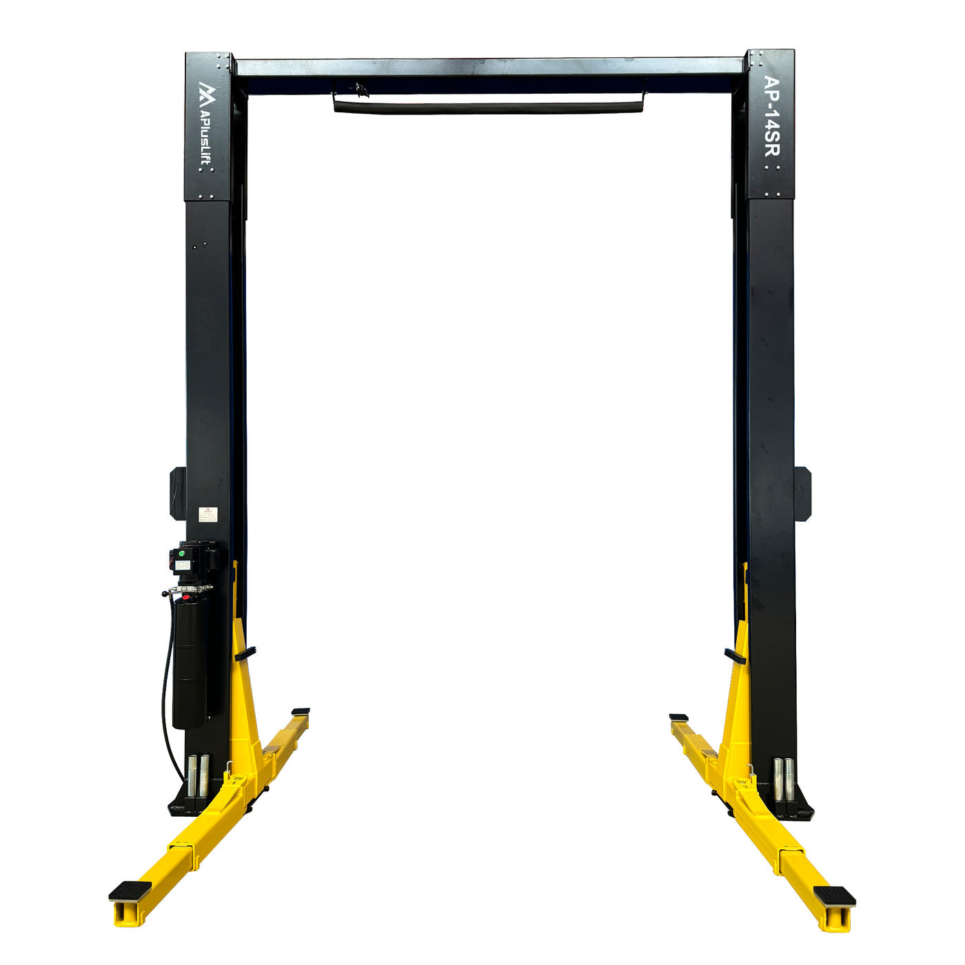 APlusLift 14,000LB 2-Post Overhead Single Release Direct Drive Car Lift #AP-14SR