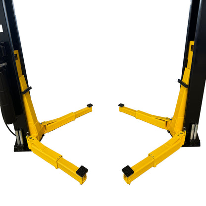 APlusLift 14,000LB 2-Post Overhead Single Release Direct Drive Car Lift #AP-14SR