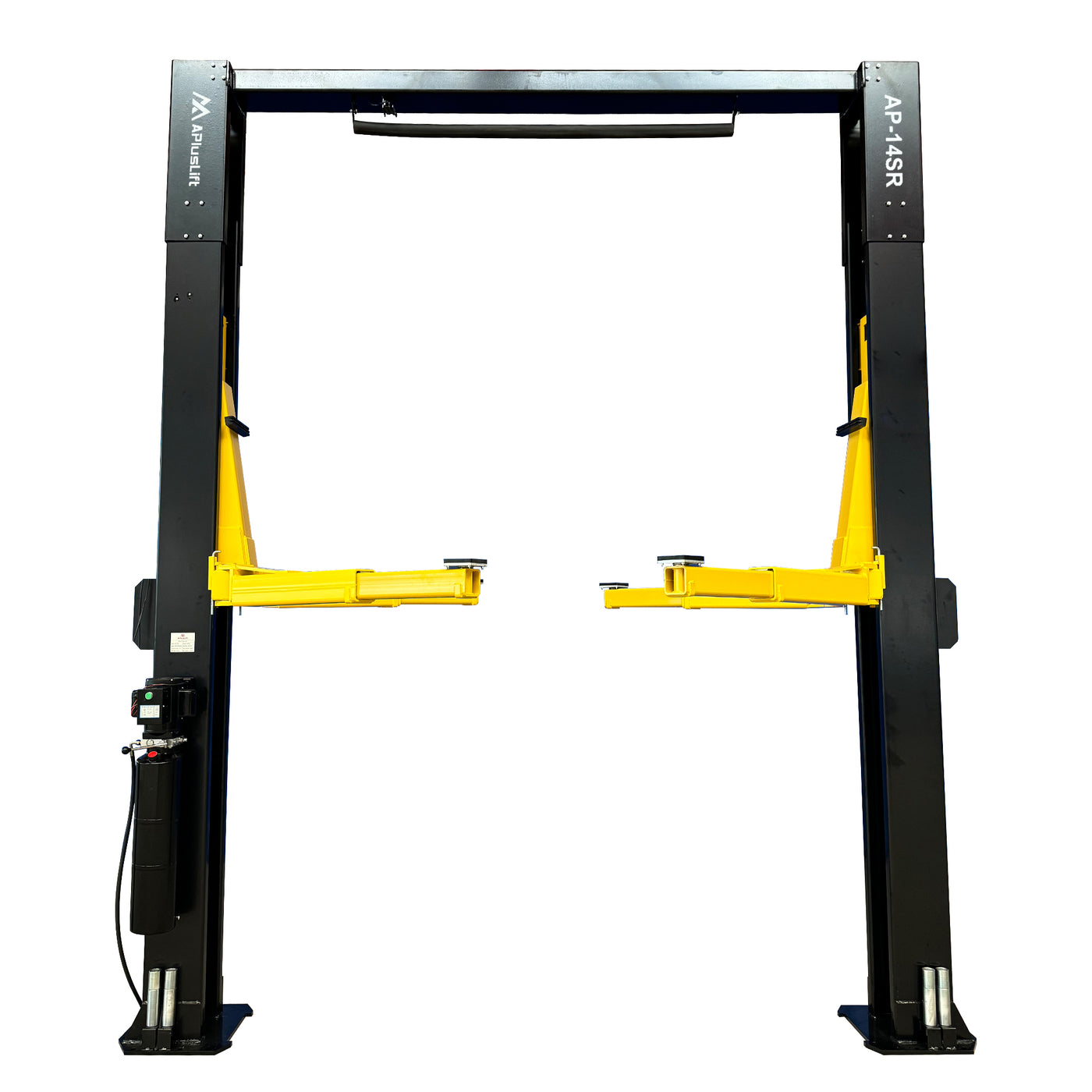 APlusLift 14,000LB 2-Post Overhead Single Release Direct Drive Car Lift #AP-14SR
